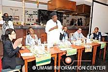 Prof. Abiodun Sanni (Standing)